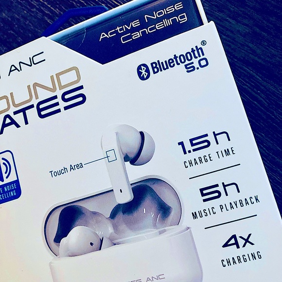 HP🎉🆕 Bluetooth 5.0 Hi-Def Stereo Sound & Noise Cancelling Wireless Earbuds - Picture 3 of 16